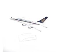 HSEYWVDJF 16cm For Singapore Airlines Boeing B747 Airplane Model Aircraft Model Diecast Metal Plane Model 1:400(Singapore 380)