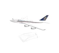 HSEYWVDJF 16cm For Singapore Airlines Boeing B747 Airplane Model Aircraft Model Diecast Metal Plane Model 1:400(Singapore B747)