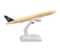 HSEYWVDJF 19cm Aircraft For Boeing 777 Saudi Arabia Airlines Alloy Plane B777 With Wheel Model Gift For Collection
