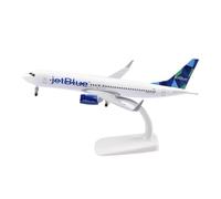 HSEYWVDJF 20cm For JetBlue Airlines B737 Plane Model Airplane Diecast Metal Aircraft Model Boeing 737