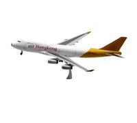 HSEYWVDJF Alloy Collectible Plane 1:200 For Air Hong Kong Boeing B747-400BCF Diecast Aircraft Jet Model B-HUS With Stand