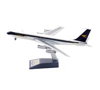 HSEYWVDJF Alloy Collectible Plane 1:200 For BOAC Boeing B707-400 Diecast Aircraft JET Model G-APFF With Coin & Stand