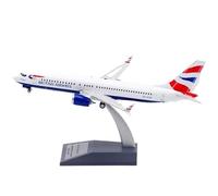 HSEYWVDJF Alloy Collectible Plane 1:200 For British Airways Boeing B737-8 MAX Diecast Aircraft Jet Model