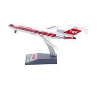 HSEYWVDJF Alloy Collectible Plane 1:200 For TWA WORLD Boeing B727-100 Diecast Aircraft Jet Model N891TW With Stand