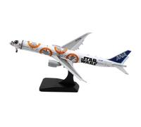 HSEYWVDJF Alloy Collectible Plane 1:400 For ANA StarAlliance Boeing B777-300ER Diecast Aircraft Model JA789A Flaps Down