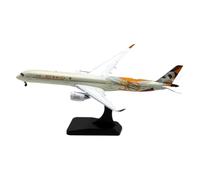 HSEYWVDJF Alloy Collectible Plane 1:400 For Etihad Airways Airbus A350-1000XWB Diecast Aircraft Model A6-XWB Flaps Down