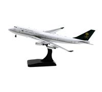 HSEYWVDJF Alloy Collectible Plane 1:400 For Saudi Royal Aviation Boeing 747-400 Diecast Aircraft Model HZ-HM1 With Stand