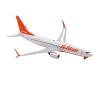 HSEYWVDJF Alloy Collectible Plane Aviation 1:200 For JEJU Air Boeing B737-800 Diecast Aircraft Jet Model HL8322 With Stand