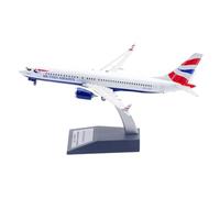 HSEYWVDJF Alloy Collectible Plane Gift 1:200 For BRITISH AIRWAYS Boeing B737-8 MAX Diecast Aircraft Jet Model ZS-ZCA