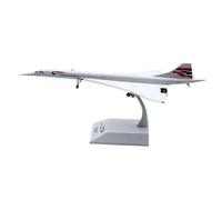 HSEYWVDJF Alloy Collectible Plane1:200 For British Airways Aérospatiale Concorde Diecast Aircraft Jet Model G-BOAG