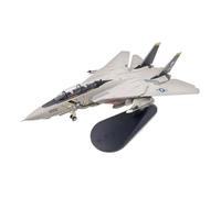 HSEYWVDJF Diecast 1/100 Scale For F-14A F14A Tomcat Combat Aircraft VF-84 Pirate Flag F14 Alloy Model Collection