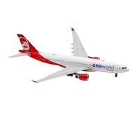 HSEYWVDJF Diecast 1/400 Scale For 330 A330-200 D-ABXA ONE WORLD Air Berlin Aircraft Model Alloy Aircraft Toy Collection