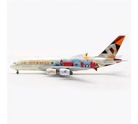 HSEYWVDJF Diecast 1:400 Scale For A380 A6-APC Planes Model Airplanes Eithad Airlines Alloy Aircraft Plane Model