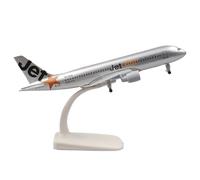 HSEYWVDJF Metal Aircraft Model 20 Cm 1:400 FOR Spring Airlines A320 Replica Alloy Material With Landing Gear(Jetstar)