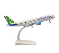 HSEYWVDJF Metal Aircraft Model 20 Cm 1:400 FOR Spring Airlines A320 Replica Alloy Material With Landing Gear(Vietnam Bamboo)