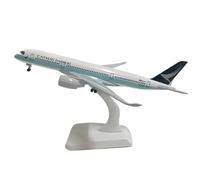 HSEYWVDJF Model Airplane 20cm for Cathay Pacific Airbus A350 alloy aircraft model 1:300 die-cast metal aircraft toy gift collection
