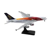 HSEYWVDJF Model Airplane For Singapore Airlines Star Alliance Airbus A380 Diecast 1:400 Scale Aircraft Model 9V-SKI