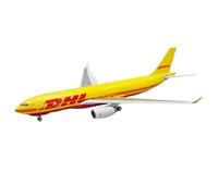 HSEYWVDJF XX4980 1:400 Scale For DHL Airlines A330-200F B-LDP Diecasts Collectible Aircraft Model Metal Miniatures Toys