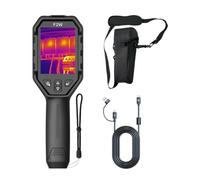 HSFTOOLS F2W Thermal Camera 256x192 IR Resolution, Thermal Imaging Camera with W-Fi, Super Resolution Image Enhance,-4°F to 1022°F,640x480 3.2" Screen Thermal Imager with 16 GB Storage, Carrying Case