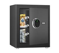 HSGCJS Biometric Fingerprint Safe, Home Safe Box with full Digital Keypad,Security Safe For Home,Office and Hotel-1.93 Cubic Feet