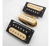 HSH Guitar Pickups for Fender ST Guitar Pickup Set, 4-Conductor Humbucker & Single Coil Pickups, Compatible with Stratocaster Style Electric Guitar, Coil Split Ready (Zebra-A-Style)