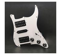 HSH Pickguard Pre-wired Electric Guitar Pickguard With HSH Pickup Loaded Prewired Scratchplate Assembly Guitar Replacement Parts (Color : 04)