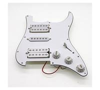 HSH Pre-Wired Loaded White Pickguard With Pickup Set For For ST Electric Guitar Accessories Guitar Pickup Pickguard