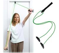 Hshbxd Shoulder Pulley Over The Door Physical Therapy System, Exercise Pulley, Alleviate Shoulder Pain and Facilitate Recovery from Surgery (Green)