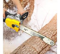 HshDUti 16" Electric Chainsaw Corded 2200W High Power Chain saws Wood Cutter,High Hardness Handheld Electric Saw for Cutting Trees and Firewood Cutting, 110ml Automatic Oil Sprayer