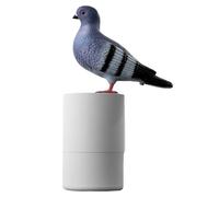 HshDUti Automatic Soap Dispenser, 300 ML Battery Powered Non-Touch Foam Soap Dispenser, Pigeon Electric Soap Dispenser with Infrared/Motion Sensor for Kitchen and Bathroom - Automatic Cleaning Grey