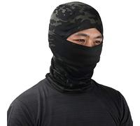 HshDUti Balaclava Ski-Mask Windproof Motorcycle Cycling Balaclava/Tactical Hood Ski-Mask Balaclava Hat Headwear Helmet Liner Black