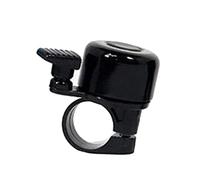 HshDUti Bike Bell, Aluminum Bicycle Bell with Loud Crisp Clear Sound, Road Mountain Bike Bell for Adults Kids Black