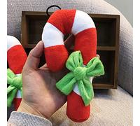 HshDUti Christmas Pet Dog Toy Candy Cane Chew Toy Teeth Cleaning Toy for Small Medium and Large Dogs Red and White