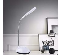 HshDUti Desk Lamp Eye Protection LED Lamp Flexible Bedside Table Lamp LED Desk Light Portable Reading Light for Office Home Study White