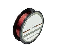 HshDUti Monofilament Fishing Line Fishing Wire, 100 Meters Strong and Abrasion Resistant Mono Fishing Line Sea Fish Tackle Tool Red 0.8