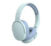 HshDUti Noise Cancelling Headphones, Wireless Bluetooth Headphones Over Ear Headphones, Hi-Res Audio, Deep Bass, HiFi, Stereo Sound, Memory Foam Ear Cups, for Travel, Home Office Blue