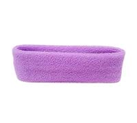 HshDUti Sports Headbands for Men and Women, Lightweight Sweat Band Moisture Wicking Workout Sweatbands for Running, Cross Training, Yoga and Bike, Unisex Hairband Purple