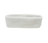 HshDUti Sports Headbands for Men and Women, Lightweight Sweat Band Moisture Wicking Workout Sweatbands for Running, Cross Training, Yoga and Bike, Unisex Hairband White