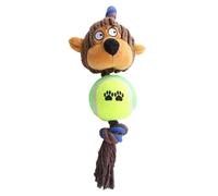 Hshenjhu Dog Toys, Monkey Shaped Dog Toy, Interactive Chien Toys, Squeaky Dog Toys, Bite Resistant Animal Toy, Puppy Teething Toy