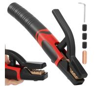 HSHGZSR Welding Tong Radiate Quickly Insulated Handle Red Copper Electrode Holder for Welding Work with Strong Gripping Force