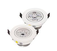 HSHHJSH LED Downlight,9W 12W 15W Dimmable Warm White/Nature White/Pure White/Recessed LED Lamp Spot Light Round Bathroom Kitchen Spotlight AC85-265V