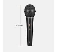 HSHTTKL Dynamic Wired Microphone Metal Handheld Mic Professional High-fidelity Cardioid Pickup Microphone for DJ Party Speech