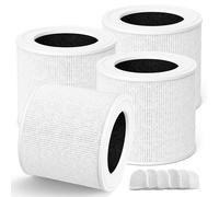 HSIAMEN Core Mini Air Purifier Filter Replacment Compatible with LEVOIT Core Mini Air Purifier, Compared to Part # Core Mini-RF Filter Replacement, 4-Pack