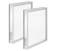 HSIAMEN F301H HEPA Filter Compatible with BlueDri Air Scrubber Air Shield 550 BD-AS-550 Air Purifiers & VEVOR Scrubber, 16x19x2 HEPA Filter 550, 2-Pack