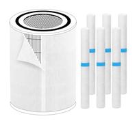 HSIAMEN Pre-Filter Compatible with Levoit LV-H133 Air Purifier Replacement Filter, LVH133 H133 Meta-Air Tower, Fit Part# LV-H133-RF, 6-Pack