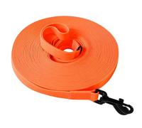 HSIGIO Training Lead for Dogs, 5m Long Line Dog Lead, Waterproof Recall Obedience Dog Training Leads, Padded Handle & D-Ring, Pet Leash for Large Medium Small Dogs, Orange