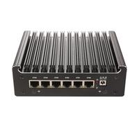 HSIPC Alder Lake N100 Quad Core Firewall Micro Appliance, Mini PC, Router PC with 32G RAM 512G SSD, 6*i226-V RJ45 Port AES-NI Compatible with pfsense