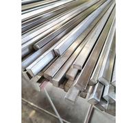 HSIRYAOHD 1pcs 3/4/5/6/8/10/12/15/16/18/20mm Stainless Steel Bar Plate, Length 500mm 304 Solid Steel Plate/strip(14mm*14mm)