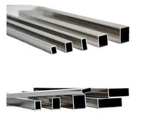HSIRYAOHD 304 Stainless Steel Small Square Pipe, Hollow Square Steel Rod Small Diameter Rectangular Tube 3x3MM 4x4 5x5 6x6 7x7 8x8 10x10 15x15mm, 1PCS(10x10x1mm)