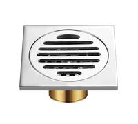 HSIRYAOHD Bathroom Drain Cover,Square Floor Drain Anti-odor, Stainless Steel/Copper Floor Drain with Removable Cover, Shower Floor Drain for Bathroom Laundry(STYLE4)(Style12)